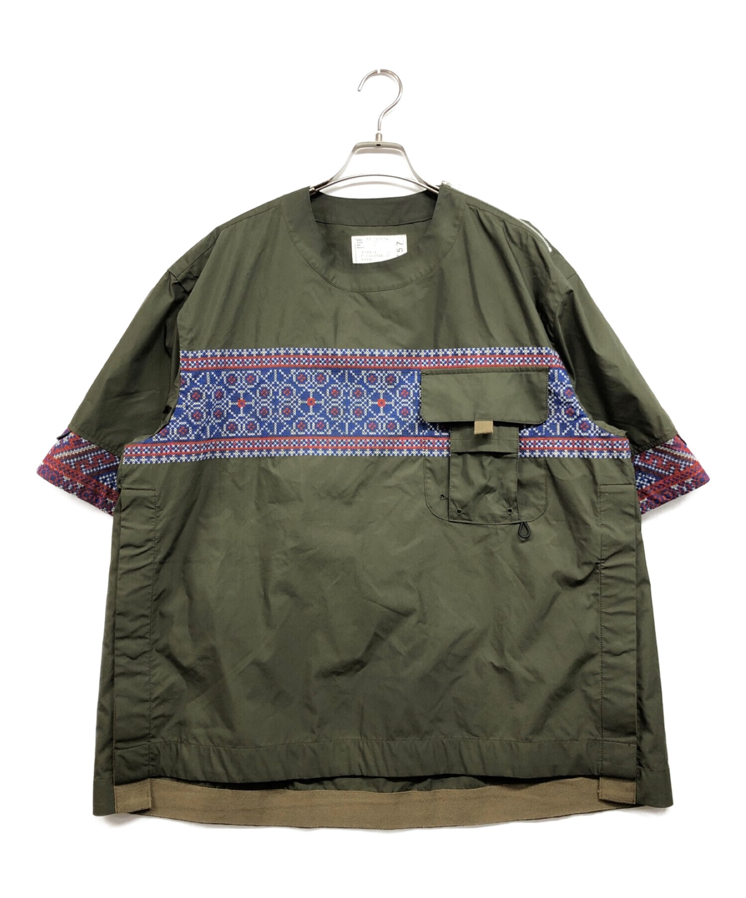 sacai Floral Embroidery Mix Blouson タグ付-