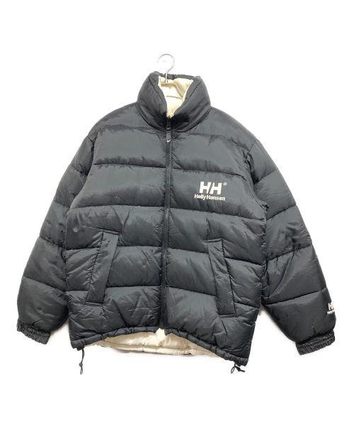 HELLY HANSEN（ヘリーハンセン）HELLY HANSEN (ヘリーハンセン) 90‘Ｓリバーシブルダウンジャケット ホワイト×ブラック サイズ:Ⅿの古着・服飾アイテム