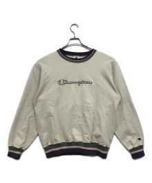 Champion（チャンピオン）の古着「エンブロイダリースウェット」｜アイボリー