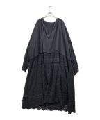 TODAYFULトゥデイフル）の古着「Church Lace Dress」｜ブラック