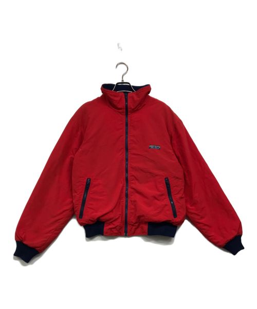 Eddie Bauer（エディーバウアー）Eddie Bauer (エディーバウアー) 80年後期フリースジャケット レッド サイズ:FREEの古着・服飾アイテム