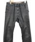 DIESEL (ディーゼル) Tapered Krooley Joggjeans ブラック サイズ:W28：7000円