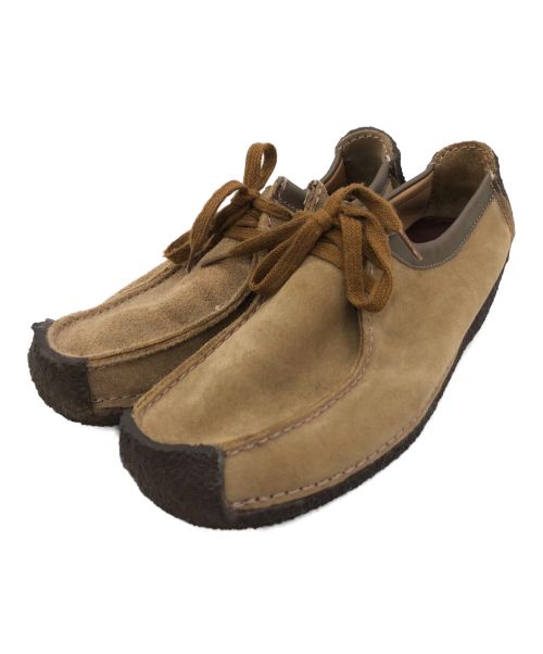 CLARKS（クラークス）CLARKS (クラークス) ワラビーシューズ ベージュ サイズ:25.0cmの古着・服飾アイテム