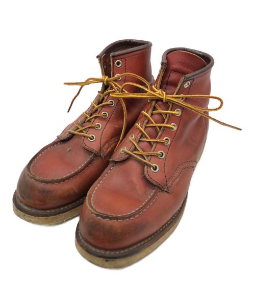 RED WING（レッドウィング）RED WING (レッドウィング) クラシックモックトゥブーツ ブラウン サイズ:26.5の古着・服飾アイテム