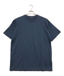 LOUIS VUITTON（ルイ ヴィトン）の古着「エンボスLVロゴTシャツ」｜ネイビー