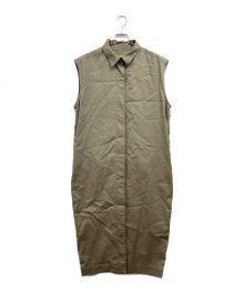 TODAYFUL（トゥデイフル）の古着「2waycollar Long Vest/ツーウェイ・コラー・ロング・ベスト」｜オリーブ