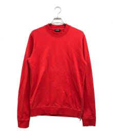 RAF SIMONS（ラフシモンズ）の古着「TO THE ARCHIVES SWEAT/トゥ・ザ・アーカイブス・スウェット」｜レッド