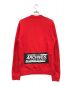 RAF SIMONS (ラフシモンズ) TO THE ARCHIVES SWEAT/トゥ・ザ・アーカイブス・スウェット レッド サイズ:S：9000円