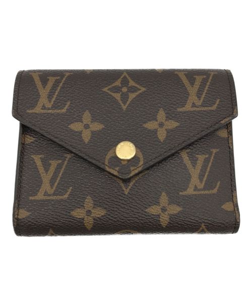 LOUIS VUITTON（ルイ ヴィトン）LOUIS VUITTON (ルイ ヴィトン) 3つ折り財布 ブラウンの古着・服飾アイテム