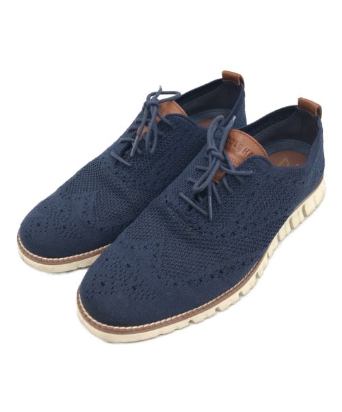 COLE HAAN ZERO GRAVICE（コール ハーン）COLE HAAN ZERO GRAVICE (コール ハーン) スティッチライト オックスフォード ネイビー サイズ:7 1/2の古着・服飾アイテム