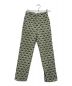 TODAYFUL（トゥデイフル）の古着「Jacquard Slit Trousers/ジャカード　スリット　トラウザーズ」｜グリーン