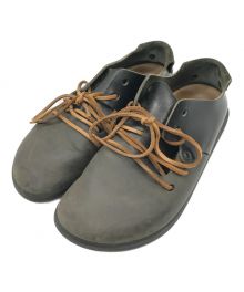 BIRKENSTOCK（ビルケンシュトック）の古着「レザーサンダル/Montana」｜ダークグリーン