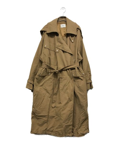 Ameri（アメリ）AMERI (アメリ) OVER MOTORCYCLE COAT カーキ サイズ:不明の古着・服飾アイテム