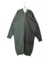 LIMI feu (リミフゥ) 3 PANELS LONG COAT CARDIGAN グレー×グリーン サイズ:2：15800円