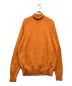 BATONER（バトナ―）の古着「AGING WOOL RAGLAN SLEEVE TURTLE NECK」｜オレンジ