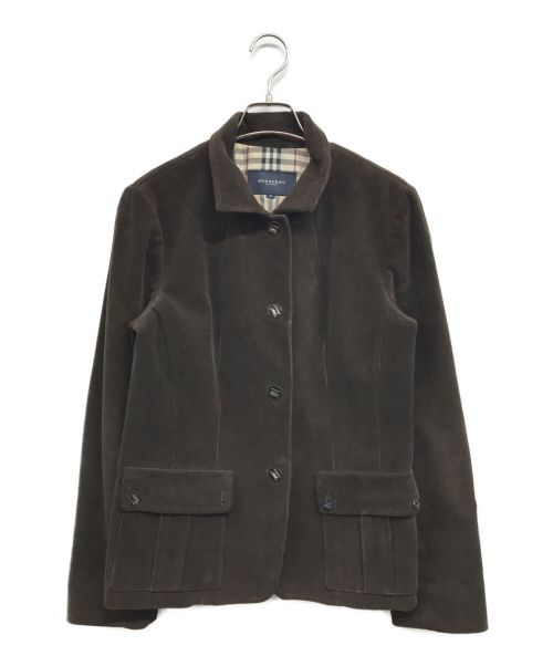 BURBERRY LONDON（バーバリーロンドン）BURBERRY LONDON (バーバリー ロンドン) コーデュロイジャケット ブラウン サイズ:40の古着・服飾アイテム