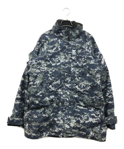 US.NAVY（US.NAVY）US.NAVY (ユーエスネイビー) NWU TYPE1/フリースライナー付 ネイビー サイズ:Ⅿの古着・服飾アイテム