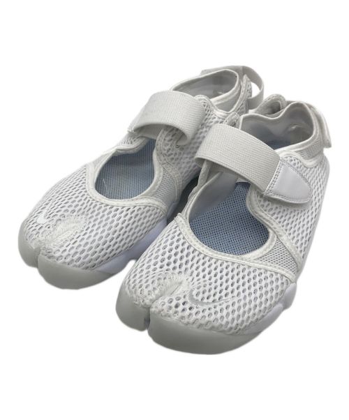 NIKE（ナイキ）NIKE (ナイキ) WMNS AIR RIFT BR WHITE/PURE PLATINUM ホワイト サイズ:24の古着・服飾アイテム