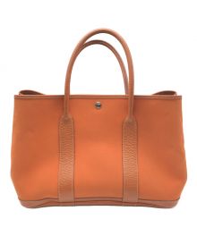 HERMES（エルメス）の古着「ガーデンパーティPM」｜オレンジ