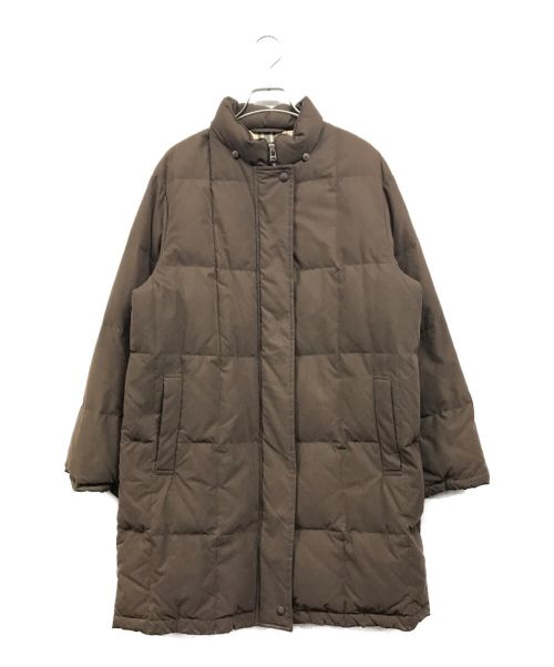 BURBERRY LONDON（バーバリーロンドン）BURBERRY LONDON (バーバリーロンドン) ダウンコート ブラウン サイズ:40の古着・服飾アイテム