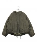 WILD THINGSワイルドシングス）の古着「SHORT MONSTER PARKA」｜オリーブ