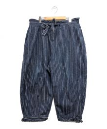 Porter Classic（ポータークラシック）の古着「HAWAIIAN DENIM CHINESE PANTS」｜インディゴ