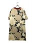 DRIES VAN NOTEN (ドリスヴァンノッテン) Floral Printed T-shirt Dress ブラック×ベージュ サイズ:38：25000円