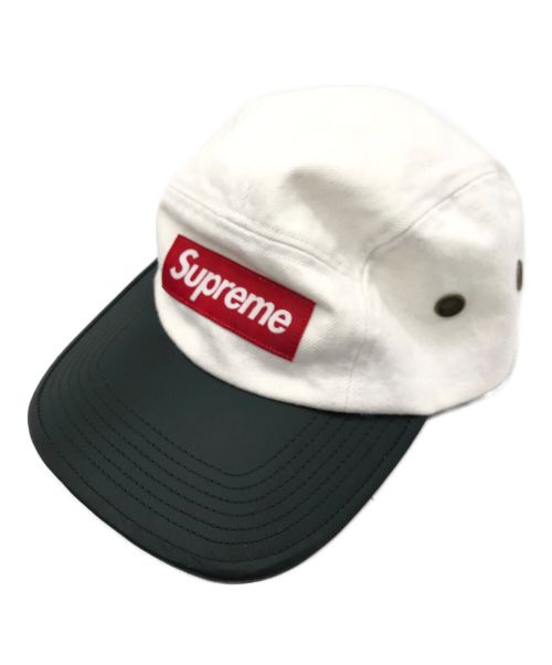 SUPREME（シュプリーム）Supreme (シュプリーム) 20SS 2-Tone Denim Camp Cap ホワイトの古着・服飾アイテム