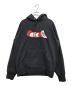 Supreme（シュプリーム）の古着「18AW Cat in the Hat Hooded Sweatshirt」｜ブラック