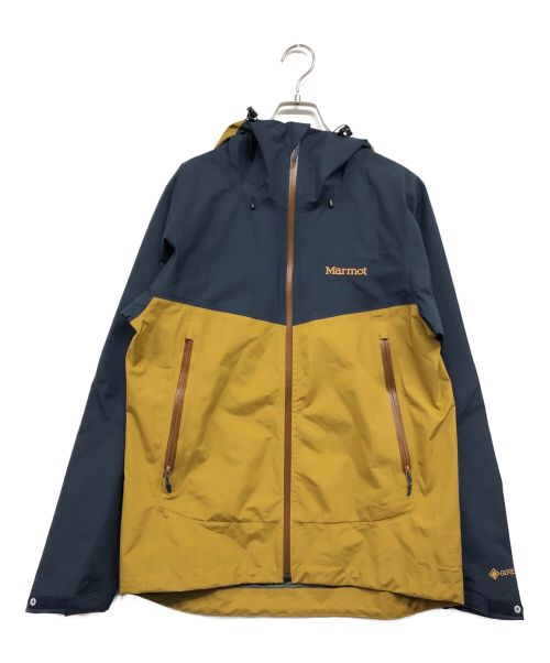 MARMOT（マーモット）Marmot (マーモット) COMODO JACKET ブラウン×ネイビー サイズ:Ⅿの古着・服飾アイテム