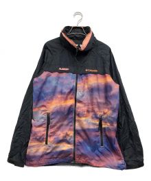 Columbia×X-LARGE（コロンビア×エクストララージ）の古着「SAWTOOTH JACKET/ソートゥース　ジャケット」｜ブラック×パープル