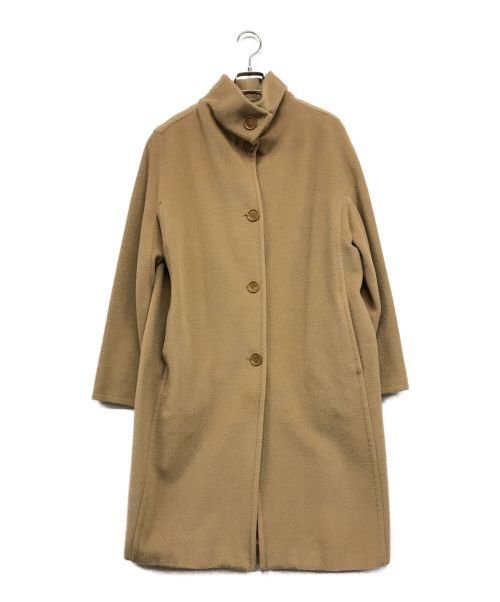 MaxMara（マックスマーラ）MaxMara (マックスマーラ) ウールコート ベージュ サイズ:36の古着・服飾アイテム