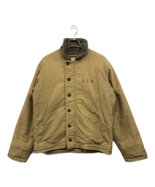 BUZZ RICKSON'S（バズリクソンズ）Buzz Rickson's (バズリクソンズ) Type N-1 Khaki ベージュ サイズ:XLの古着・服飾アイテム