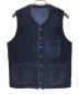 Porter Classic（ポータークラシック）の古着「Corduroy Vest」｜ネイビー