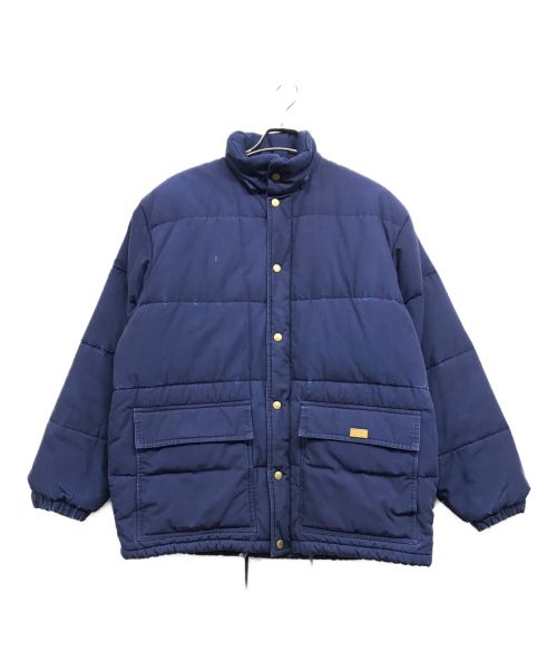 POLO RALPH LAUREN（ポロ・ラルフローレン）POLO RALPH LAUREN (ポロ・ラルフローレン) スナップボタン中綿ジャケット ネイビー サイズ:Mの古着・服飾アイテム