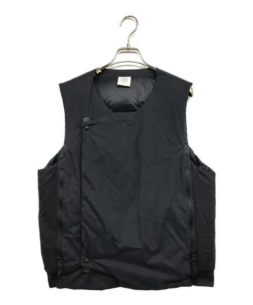 alk phenix（アルクフェニックス）alk phenix (アルクフェニックス) CRANK VEST ブラック サイズ:Sの古着・服飾アイテム