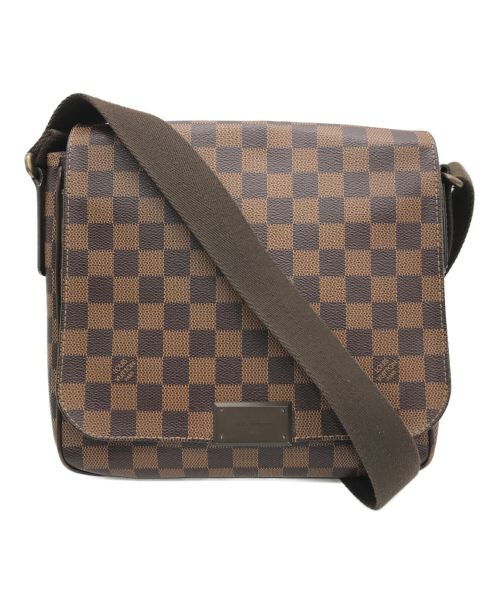 LOUIS VUITTON（ルイ ヴィトン）LOUIS VUITTON (ルイ ヴィトン) ダミエ ディストリクトPM ブラウンの古着・服飾アイテム