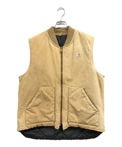 CarHartt（カーハート）CarHartt (カーハート) ダック地ベスト ベージュ サイズ:なしの古着・服飾アイテム