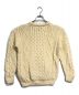 aran woolen mills (アランウーレンミルズ) ケーブルニット ベージュ サイズ:Ｓ：4800円