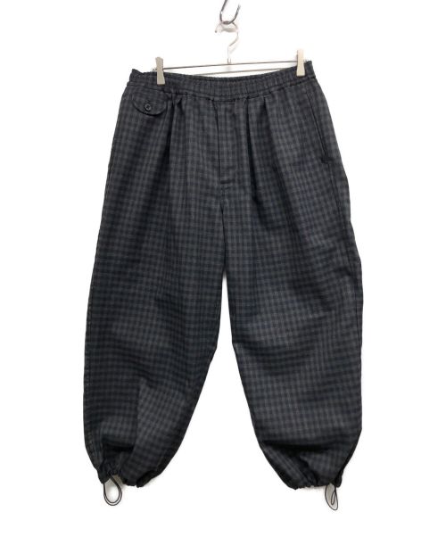 DAIWA PIER39（ダイワ ピア39）DAIWA PIER39 (ダイワ ピア39) TECH WIDE EASY 2P TROUSERS PLAIDS ネイビー サイズ:Ⅿの古着・服飾アイテム