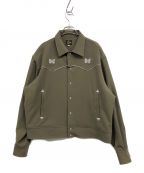 Needlesニードルズ）の古着「Piping Cowboy Shirt Jacket」｜オリーブ