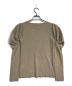 AMERI (アメリ) UNDRESSED TUCK PUFF SLEEVE KNIT ベージュ サイズ:FREE：4800円