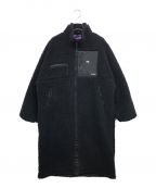 THE NORTHFACE PURPLELABELザ・ノースフェイス パープルレーベル）の古着「Wool Boa Fleece Field Coat」｜ブラック
