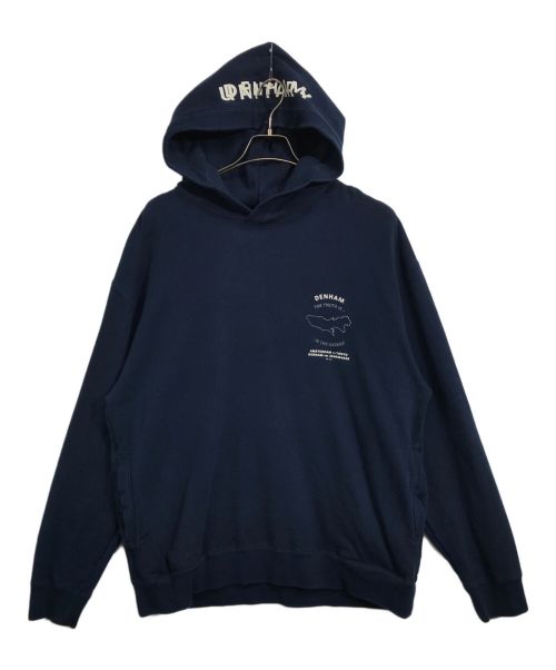 Denham（デンハム）Denham (デンハム) PINE HOODY ネイビー サイズ:Lの古着・服飾アイテム