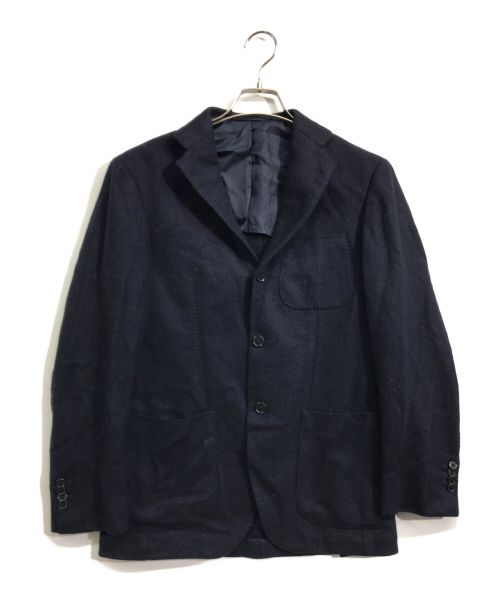 BEAMS F（ビームスエフ）BEAMS F (ビームスエフ) ホップサックジャケット ネイビー サイズ:44の古着・服飾アイテム