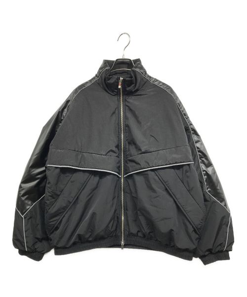 MAISON SPECIAL（メゾンスペシャル）MAISON SPECIAL (メゾンスペシャル) Different Material Combination Prime-Over Truck Puffer Jacket ブラック サイズ:1の古着・服飾アイテム