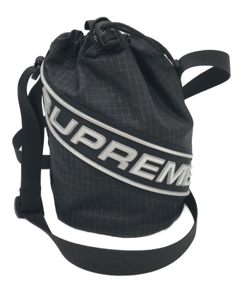 SUPREME（シュプリーム）Supreme (シュプリーム) Small Cinch Pouch ブラックの古着・服飾アイテム