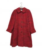 Christian Diorクリスチャン ディオール）の古着「ツイードコート」｜レッド