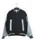 MUZE（ミューズ）の古着「TURQUOISE LABEL STADIUM JUMPER」｜スカイブルー×ブラック