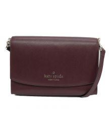 Kate Spade（ケイトスペード）の古着「コンバーチブルショルダーバッグ」｜ボルドー